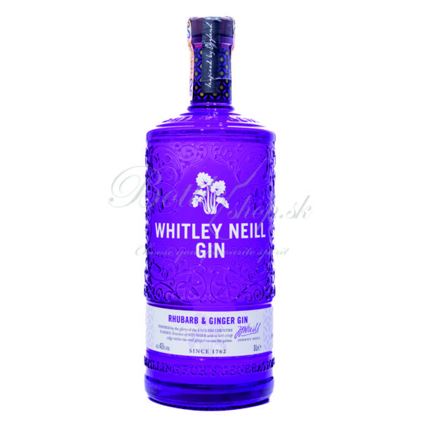 whitley neill rhubarb & ginger gin 1l